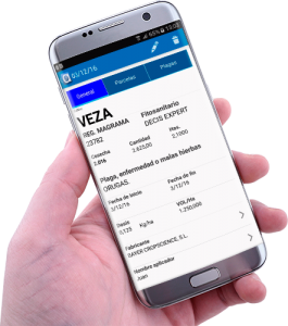 app Prescripción Fitosanitaria Tratamientos
